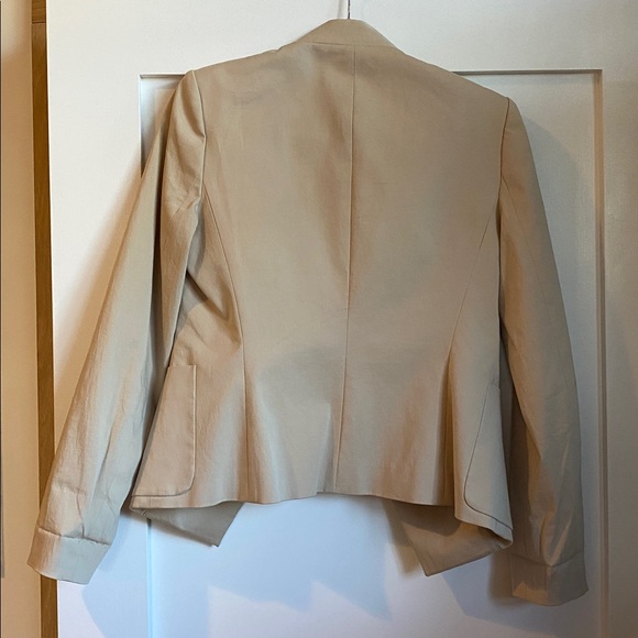 Theory Lanai Khaki Women's Blazer Size 4 - Picture 9 of 9